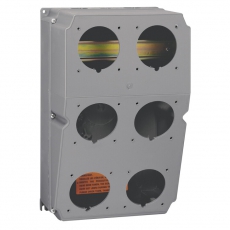 Сборный щиток Hypra - с отверстиями для 6 разъёмов 16-32 А - с рейкой DIN - 370x230x181 мм | 059850 | Legrand