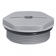 Концевая заглушка - IP68 - для PE ISO 40 - RAL 7001 | 098047 | Legrand