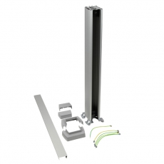 Snap-On мини-колонна алюм с крышкой 1 секция, высота 0,68 м | 653004 | Legrand