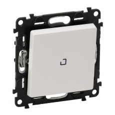 Valena LIFE DIY Белый Переключатель 1-клавишный с подсветкой 10А 250В | 752426 | Legrand