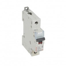 Выключатель автоматический однополюсный DX3-E 6000 20А C 6кА | 407264 | Legrand
