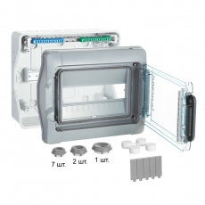 Щиток PLEXO Ip65 1x12 Мод. с N+Pe | 601981 | Legrand