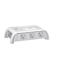 Розеточный блок 8х2К+З Нем.Ст. | 653574 | Legrand