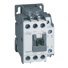 Контактор CTX3 22 3P 22A 1но1нз ~415В | 416119 | Legrand
