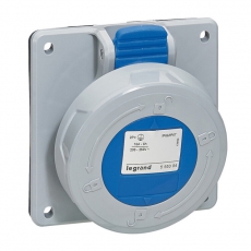 Встраиваемая розетка - P17 Tempra Pro - IP 66/67 - 200/250 В~ - 32 A - 2К+З | 555484 | Legrand