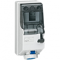 Комбинированный щиток - P17 Tempra Pro - с рейкой DIN - IP 66 - 200/250 В~ - 16 A - 2К+З | 056661 | Legrand