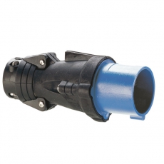 Прямая вилка Hypra - IP 44 - 3К+Н+З - 16 А - резина | 052054 | Legrand