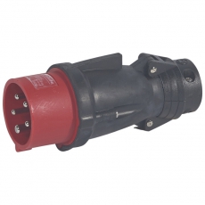 Прямая вилка Hypra - IP 44 - 3К+Н+З - 16 А - резина | 052254 | Legrand