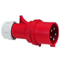 Накладная вилка - P17 Tempra Pro - IP 44 - 100/130 В~ - 16 A - 2К+З | 057581 | Legrand