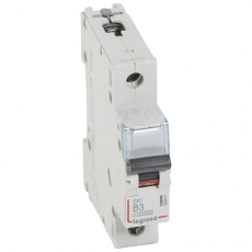 Выключатель автоматический однополюсный DX3 10000 3А B 16кА | 408867 | Legrand