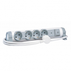 Удлинитель 4X2К+З 1,5м с УЗИП | 694651 | Legrand
