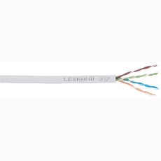 Кабель категории 5e, U/UTP, 4 пары, ПВХ, серый, коробка 305 м, LCS2 | 032751 | Legrand