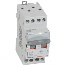Выключатели-разъединители DX3-IS - 4П - 400 В~ - 32 А - 2 модуля | 406479 | Legrand