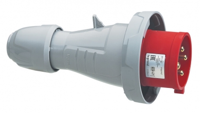 Прямая вилка без блокировки - P17 Tempra Pro - IP 66/67 - 32 А | 555441 | Legrand
