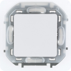 Inspiria белый переключатель проходной 1 кл С/У без рамки IP44 | 673670 | Legrand