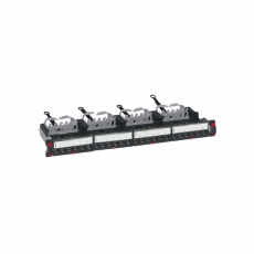 Патч-панель укомплектованная - 19'' - 1U - категория 6A - STP - 24 x RJ 45 | 033772 | Legrand
