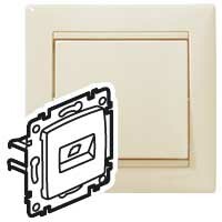 Valena Сл. кость Розетка комп(RJ45) FTP 2вых.кат.6 | 774133 | Legrand