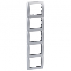 Galea Life Тертый Алюминий/Brushed Aluminium Рамка 5-ая верт | 771959 | Legrand