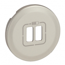 Celiane Белый Накладка Розетки USB 2-ой | 068256 | Legrand