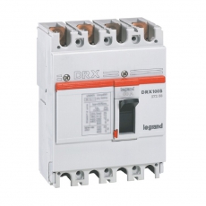 DRX125 термомагнитный 80A 4П 20KA | 027258 | Legrand