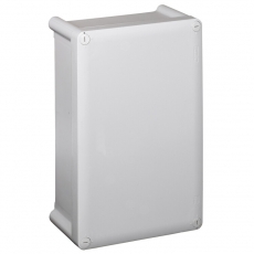 Коробка промышленная пластиковая - IP55 - IK07 - RAL 7035 - 155x110x74 мм - сплошная крышка | 035940 | Legrand