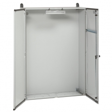 Металлический шкаф Atlantic - IP55 IK10 - RAL 7035 - 1400x1000x300 - вертикальный | 035595 | Legrand
