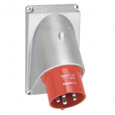Встраиваемая вилка Hypra - IP 44 - 3К+Н+З - 32 А - металл | 052864 | Legrand