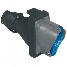 Мобильная розетка Hypra - IP 44/55 - 3К+З - 63 А - пластик/резина | 053606 | Legrand