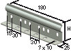 Угловой соед.лотков EC100 | CM341217 | Legrand