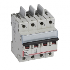 Выключатель автоматический двухполюсный DX3 DC 20А B 4,5кА (4 мод) | 414429 | Legrand