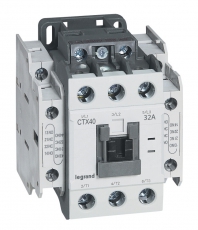 Контактор CTX3 40 3P 32A (AC-3) 2но2нз ~415В | 416129 | Legrand