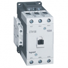 Контактор CTX3 100 3P 100A (AC-3) 2но2нз ~24В | 416230 | Legrand