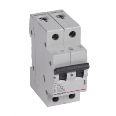 Выключатель автоматический двухполюсный RX3 4500 32А C 4,5кА | 419700 | Legrand