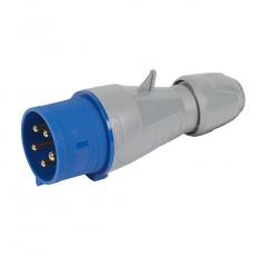 Прямая вилка - P17 Tempra Pro - IP 44 - 200/250 В~ - 32 A - 3К+Н+З | 555236 | Legrand