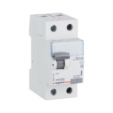 Выключатель дифференциальный (УЗО) TX3 2п 63А 300мА тип AC | 403040 | Legrand