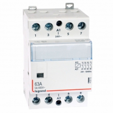 CX3 Контактор 24V 4НО 63А | 412512 | Legrand