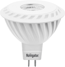 Лампа светодиодная LED 7Вт GU5.3 230В 3000К NLL-MR16-7-230-3K-GU5.3-60D MR16 | 94350 | Navigator