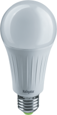 Лампа светодиодная LED 20Вт Е27 230В 4000К NLL-A70-20-230-4K-E27 грушевидная матовая | 61282 | Navigator