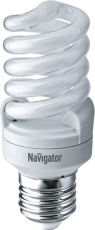 Лампа энергосберегающая КЛЛ 15Вт Е27 840 спираль NCL-SFW10-15-840 | 94048 | Navigator
