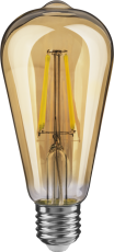 Лампа светодиодная NLL LED NLL-F-ST64-4-230-2.5К-E27 | 61485 | Navigator