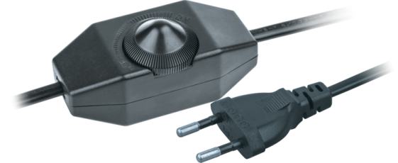 Шнур NPS-FS02-170-2x0.5-BL 1.7 м с диммируемым выкл. черный | 61603 | Navigator