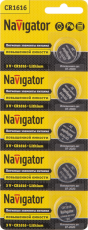 Элемент питания NBT-CR1616-BP5 | 94779 | Navigator