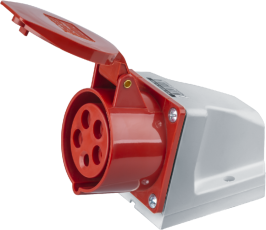 Розетка 14 296 NCA-SR115-16-380 стационарная наружная 16А 3P+N+PE IP44 |14296 |Navigator