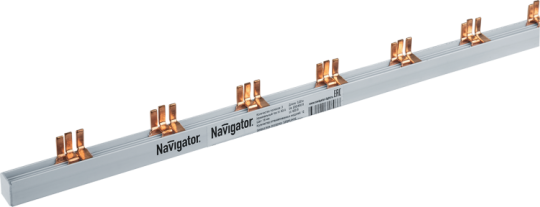 Шина соединительная 61 347 NBB-L-12PIN-63-3 12 штырей 22 см (1шт/упак) |61347 |Navigator