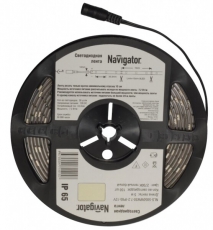 Лента светодиодная NLS-5050R30-7,2-IP20-12V R5 7,2Вт 12В красный IP20 5м | 71420 | Navigator