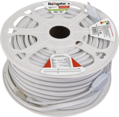 Лента светодиодная NLS-2835R92-9-IP67-220V-NEONLED 9Вт 220В красный IP67 50м | 71933 | Navigator