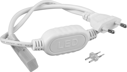 Драйвер для светодиодных лент LED NLS-power cord-2835-220V-NEONLED недиммируемый 450Вт 220В IP65 | 71934 | Navigator