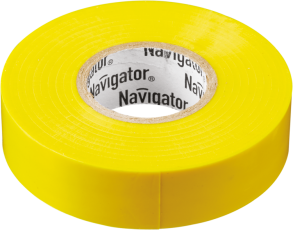 Изолента NIT-A19-20/Y жёлтая | 71112 | Navigator