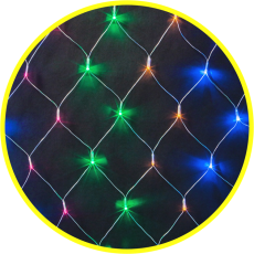 Гирлянда световая NGF-N01-240RGBY-12-2x1.5m-230-TR-IP44 | 61853 | Navigator