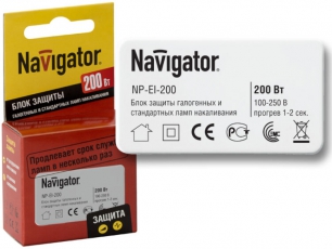 Устройство для плавного включения ламп 200Вт NP-EI-200 | 94437 | Naviator
